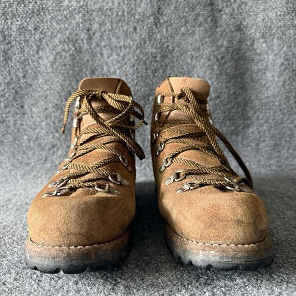 Vintage Vasque Suede Mountaineering Boots Mens 9N Vibram Alpine Waffle Stomper⁠ main image 5